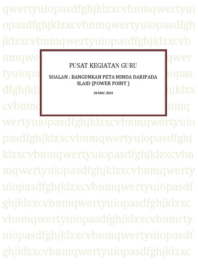 Peta Minda Pkg Pdf
