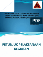 Petunjuk Pelaksanaan Dan Petunjuk Teknis