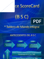 Balance ScoreCard