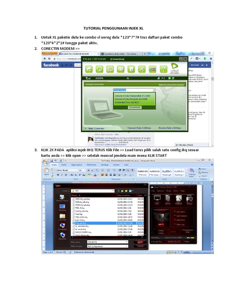 Tutorial Penggunaan Injek Ihq | PDF