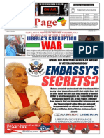 Frontpage: Liberia'S Corruption