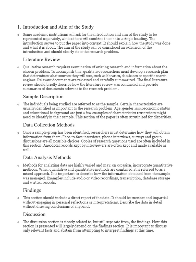 chapter 2 research sample qualitative