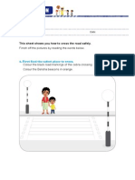 Zebra Crossing: This Sheet Shows You How To Cross The Road Safely