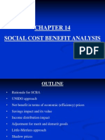Chapter 14 Social Cost Benefit Analysis