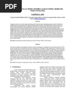 Download PENGEMBANGAN MEDIA PEMBELAJARAN FISIKA BERBASIS WEB UNTUK SMA by Fakhrizal Arsi SN214984264 doc pdf
