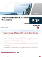 Feature Pamameter Description Improvement V1.0