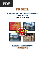 Download Profil Kantor Ptsp 2013 by Syafar Al Hafuza SN214989273 doc pdf