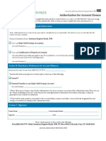 Account Closure Form