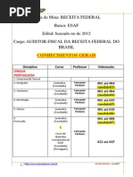 Mapa Da Mina Receita Federal Auditor-fiscal Da Receita Federal Do Brasil