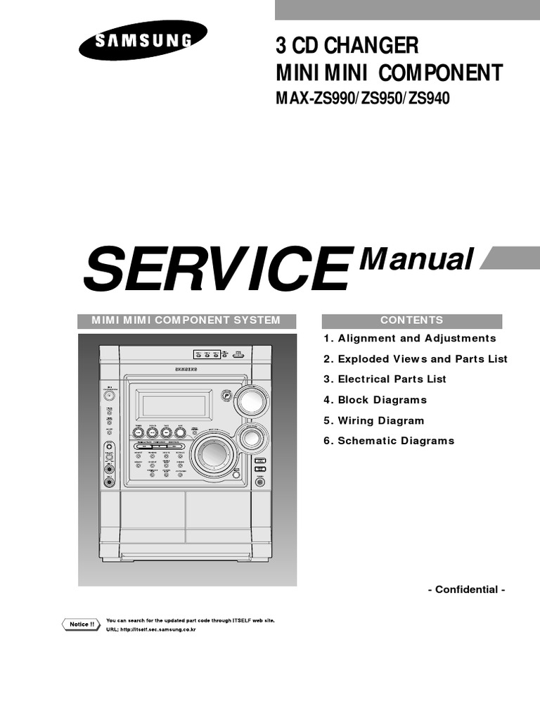 Samsung Max-Zs990 Zs950 Zs940 | PDF | Compact Cassette | Am