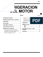 Refrigeración del motor - Información general/Especificaciones para el servicio/Lubricante/Selladores