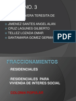 Exp Fraccionamientos