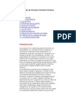 Analisis de Circuitos de Corriente Continua