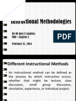 m  instructional methodologies