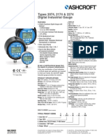 Industrial pressure gauge