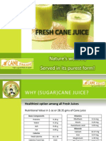 Fresh Cane Juice: Nature's Wonder, Served in Its Purest Form!