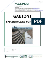 Gabioni - Specifikacija I Ugradnja