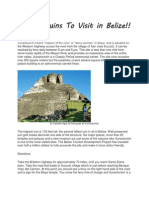 Mayan Ruins To Visit in Belize