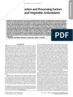 Effects of Production and Processing Factors On Major Fruit and Vegetable Antioxidants