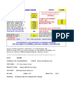 Liquid Cooler: Ce Index For Equipment Design Pressure, Psig Metallurgy Code