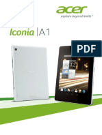 Acer Iconia A1 Handleiding
