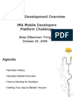 Symbian Overview & Tools