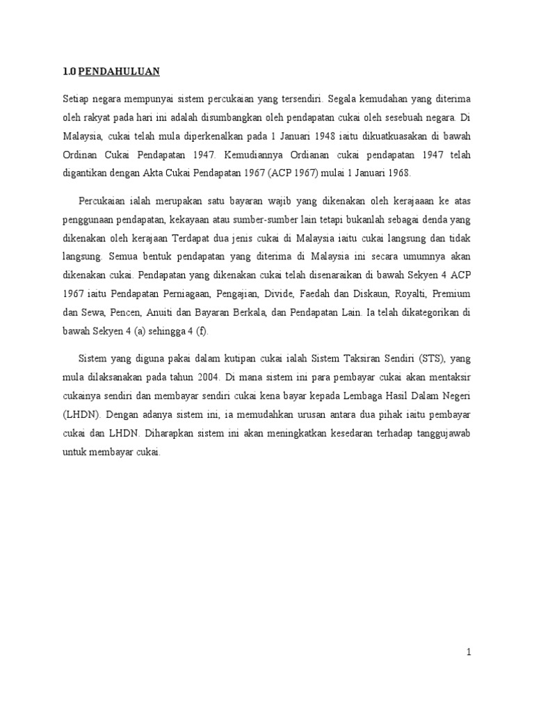 Skop Dan Asas Percukaian Pdf