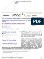 22 Estrategias y Técnicas de Aprendizaje - Orientacion Andujar