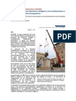 EL MUNDO - 10.10.07 - La Ley de Memoria Histórica obligará a las instituciones a retirar los símbolos franquistas