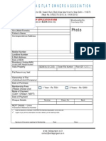 VFOA Membership Form