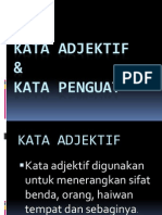 Kata Adjektif & Kata Penguat