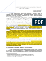 A India e a Nova Ordem Mundial Do Desenvolvimento Interno Influ Ncia Externa