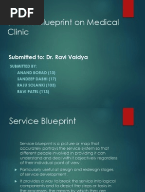 Service Blueprint