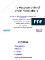 Durability Assessments of Motorcycle Handlebars Ken-Yuan Lin, 2005 XXXXX