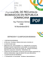 Potencial de Recursos Biomasicos