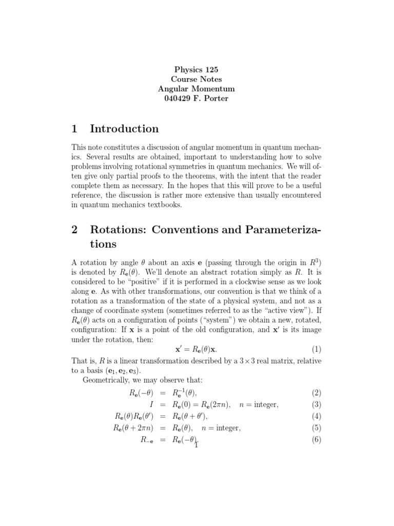 Angular Momentum for beginners | Group (Mathematics) | Lie Algebra