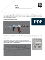 Unreal Development Kit 17a - Custom Weapons Part 1: 3Ds Max Setup