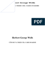 Cind Se Va Trezi Cel-Care-Doarme - Herbert George Wells
