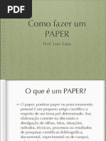 Paper - o que é e como fazer