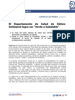 140330 Nota DS Xativa-Ontinyent Red Global de Hospitales Verdes y Saludables.pdf