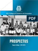 Degree Prospectus 2013 HR College