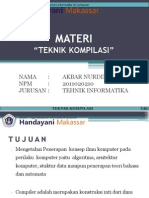 Download Materi Kuliah Teknik Kompilasi by Alwi SN215065557 doc pdf