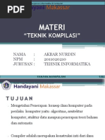 Download Materi Kuliah Teknik Kompilasi by Alwi SN215065557 doc pdf