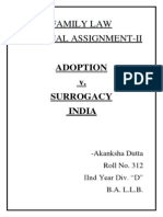 Adoption and Surrogacy