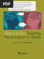 Download Teaching Pronunciation to Adults by Tania Carvajal SN215072791 doc pdf