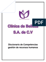 Catalogo de Competencias Clinica de Belleza