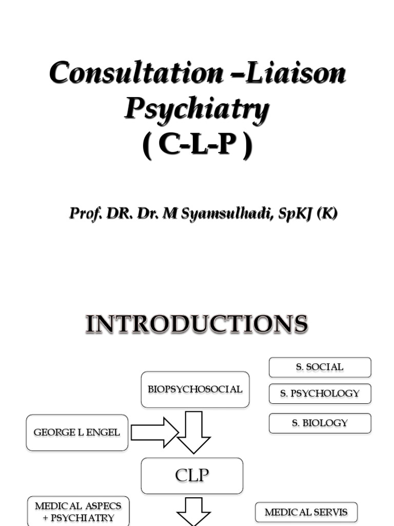 A Holistic Approach to Patient Care An Introduction to Consultation
