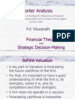 Porter Analysis Framework for Evaluating Financial and Strategic Decisions