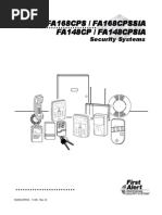 FirstAlert FA168CPS v7 Programming Manual