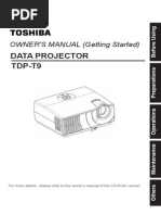 Projector Manual 3132